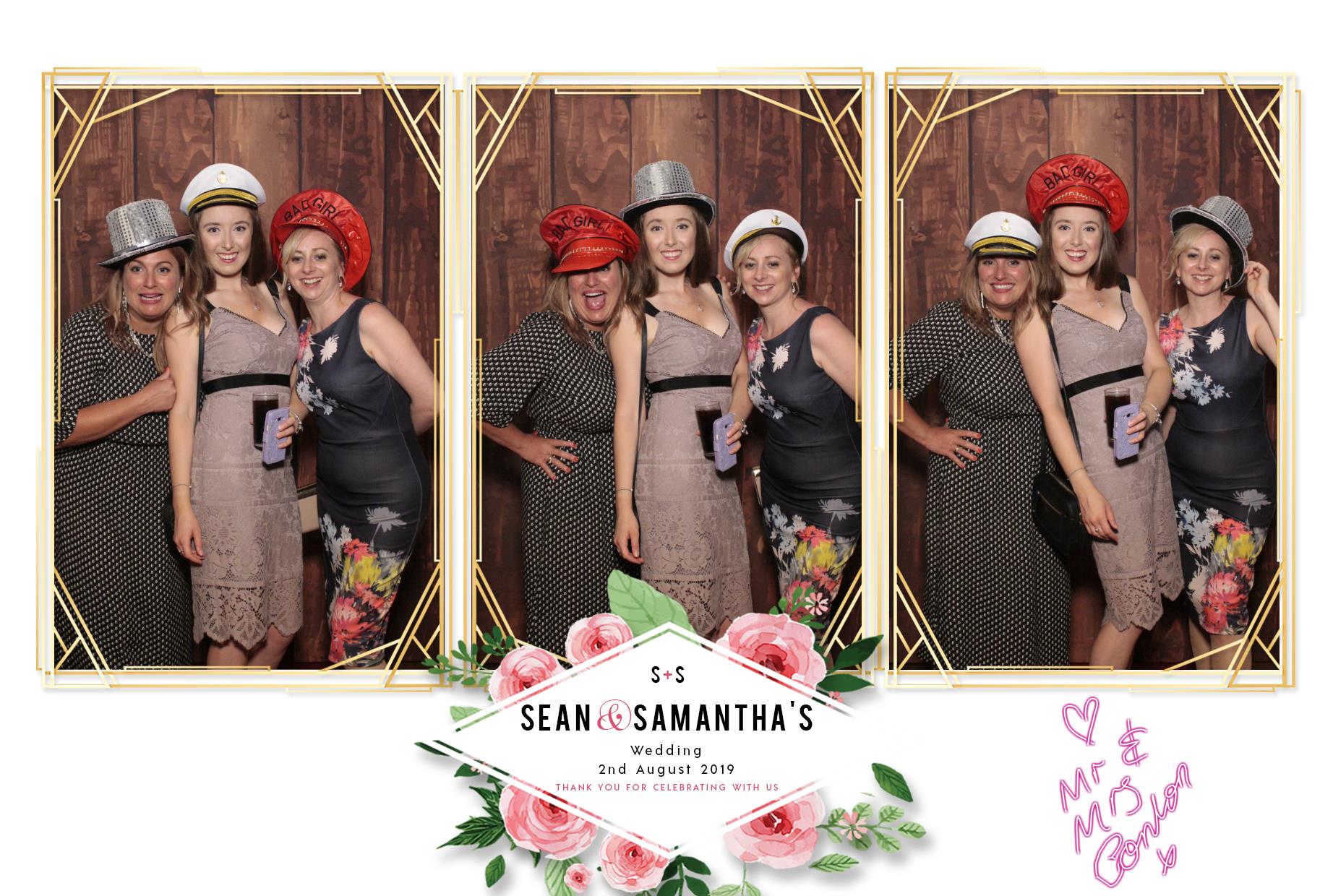 Samantha & Sean's Wedding | View more photos from the event at gallery.myphotoboothexperience.co.uk/u/MyPhotoBoothExperienceLtd/Samantha-Seans-Wedding